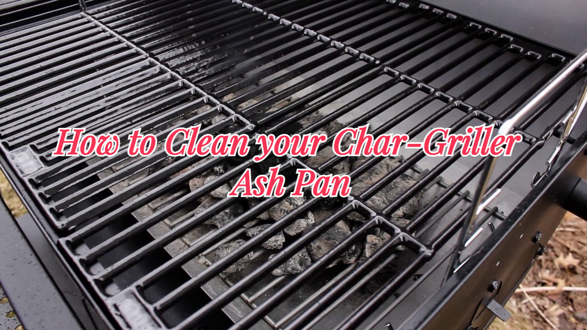 How to Clean your Char Griller Ash Pan GrillPartsReplacement