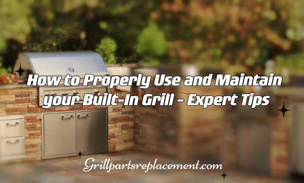 How to Properly Use and Maintain your BuiltIn Grill Expert Tips
