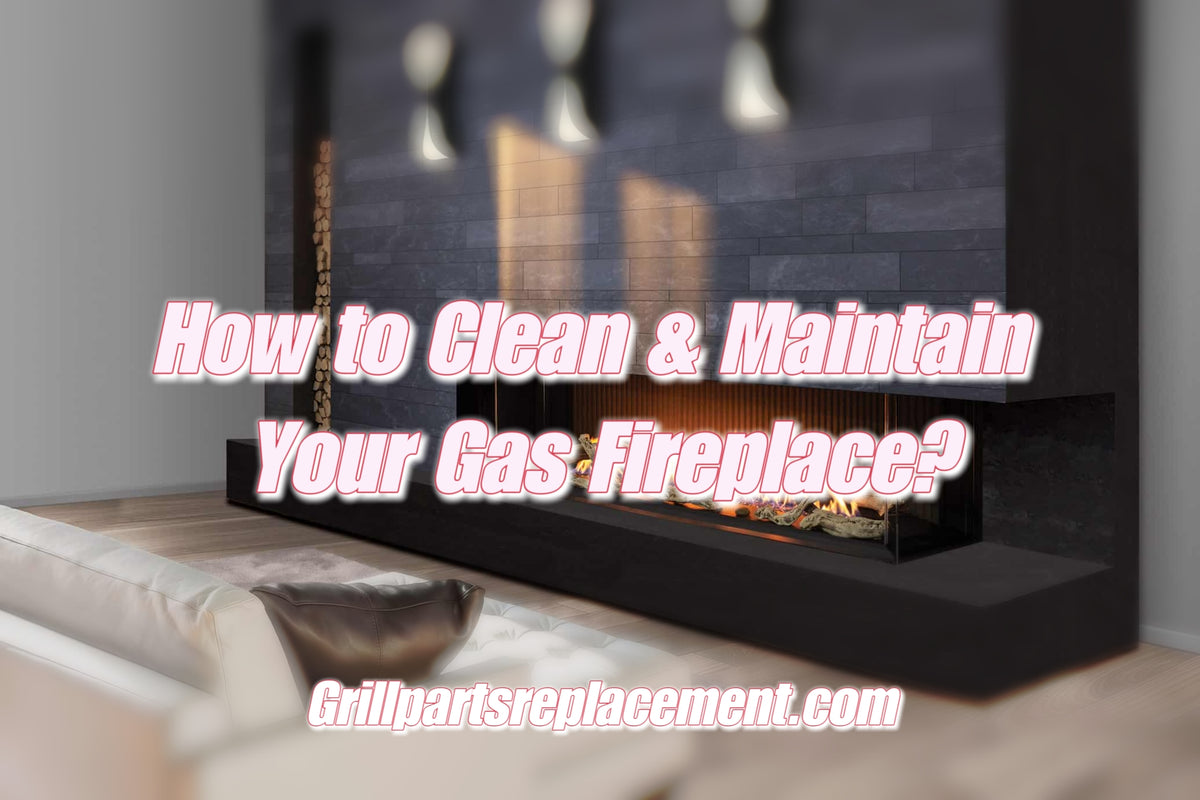 How to Clean & Maintain Your Gas Fireplace? GrillPartsReplacement