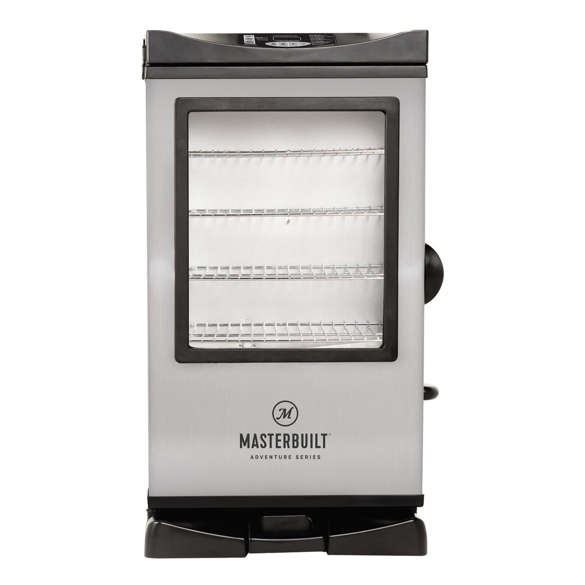 Masterbuilt Sportsman Elite 30 Black Electric Smoker with cover and stand