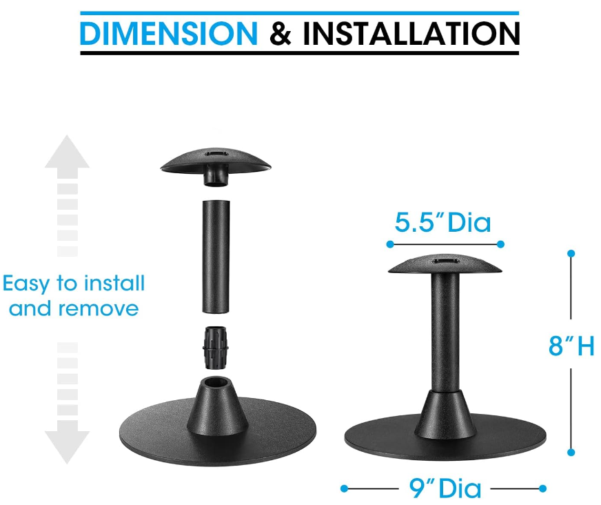 8 Inch Support Pole for Outdoor Flat Top Grill Griddle Cover and Patio ...