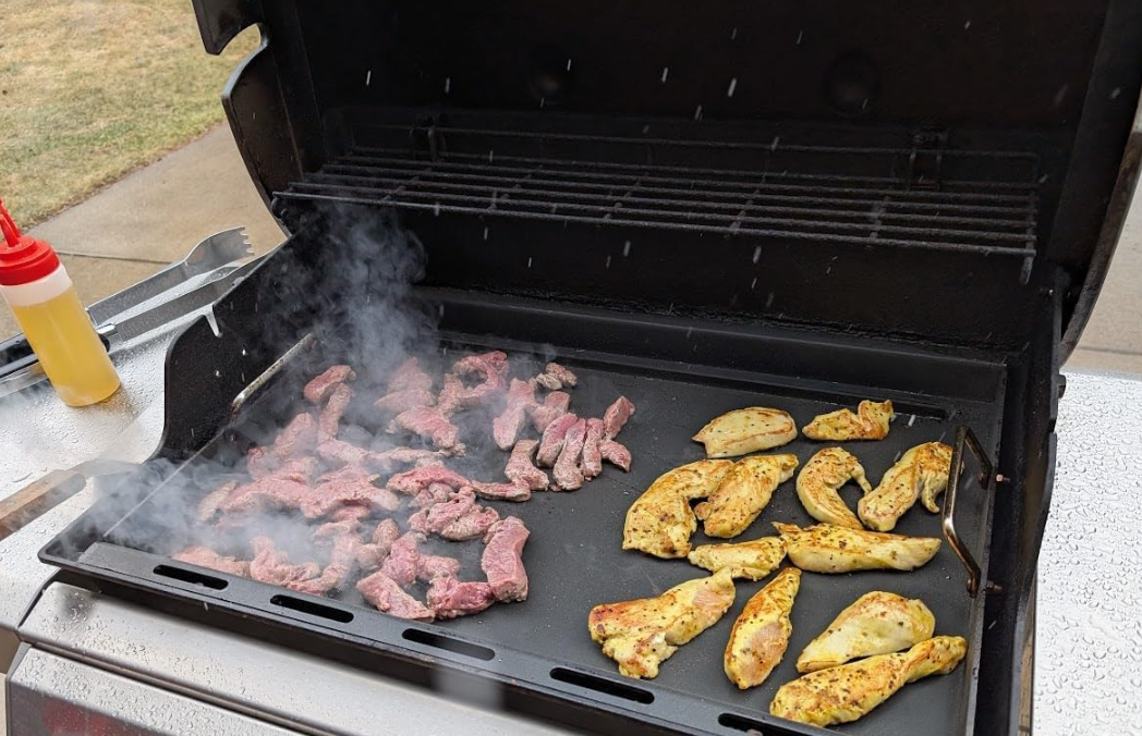 Grillplatte Für KitchenAid & Nexgrill – Karbonstahl, Antihaftbeschichtet, 4 Mm Dick