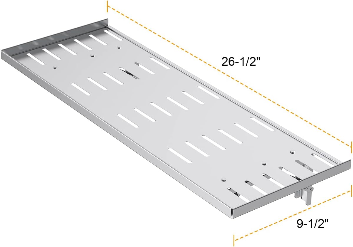 Front Folding Shelf for Pit Boss 700 Series Wood Pellet Grills, 26