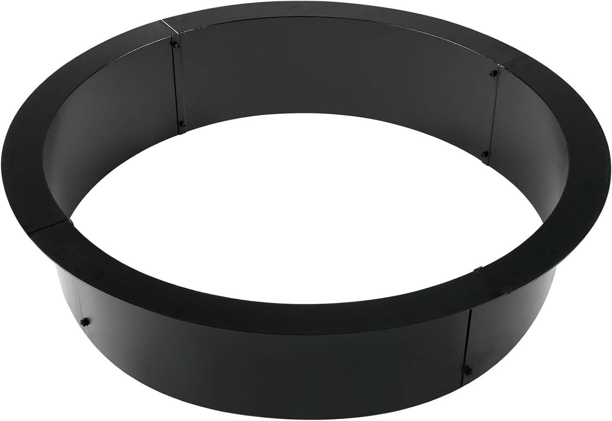 Fire Pit Ring 36Inch Outer/30Inch Inner Diameter Gas/Wood Firepit Ri