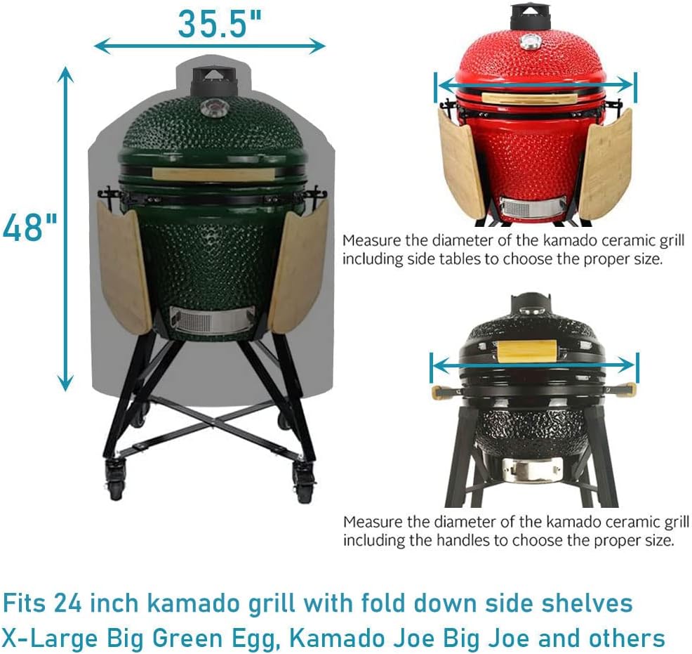Termometro Per Barbecue Kamado 5,1 Cm – Acciaio Inox, 65°C A 482°C, Per Big Green Egg, Grill Dome, Char Griller