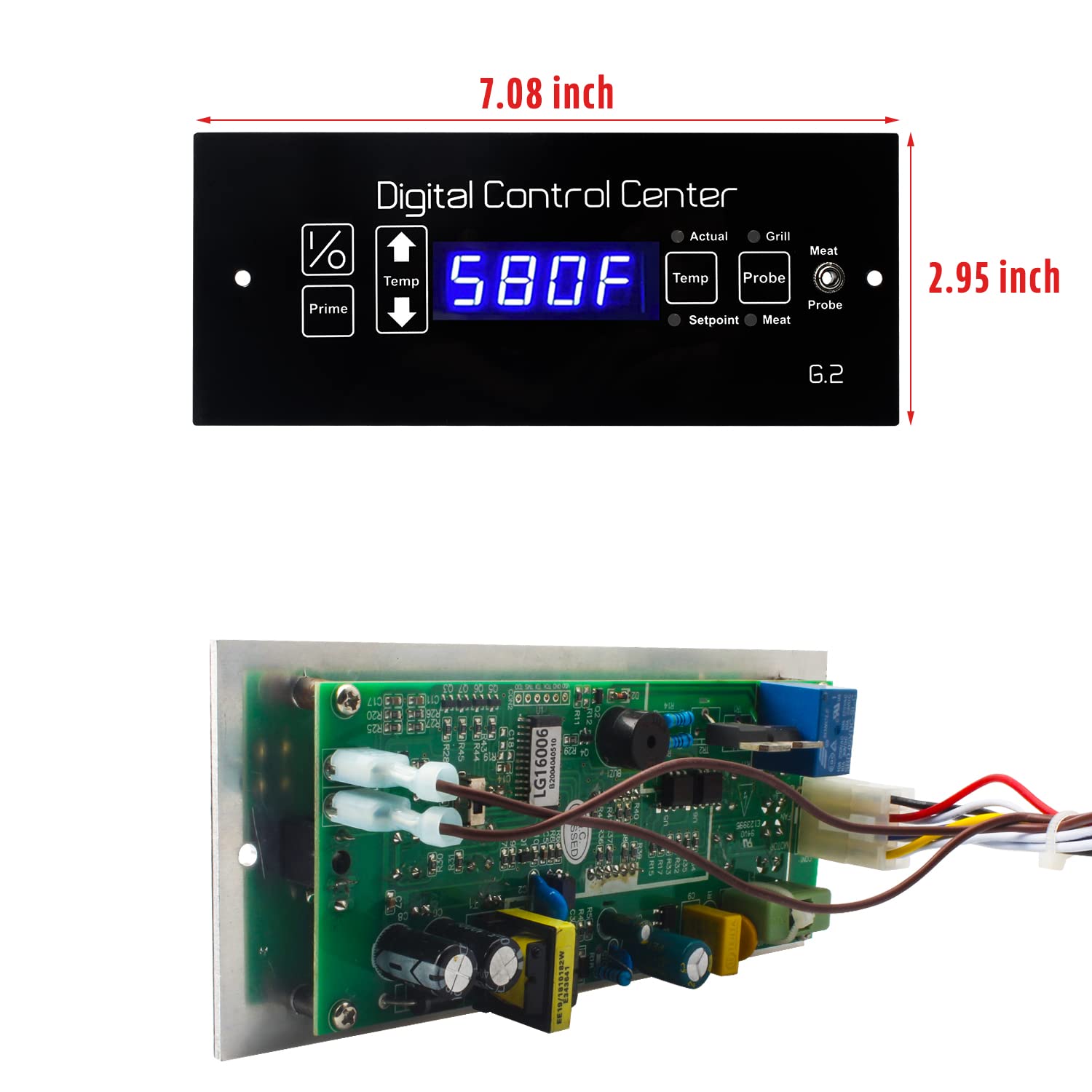 50125 G2 Digital Thermostat Control Board for Louisiana CS570