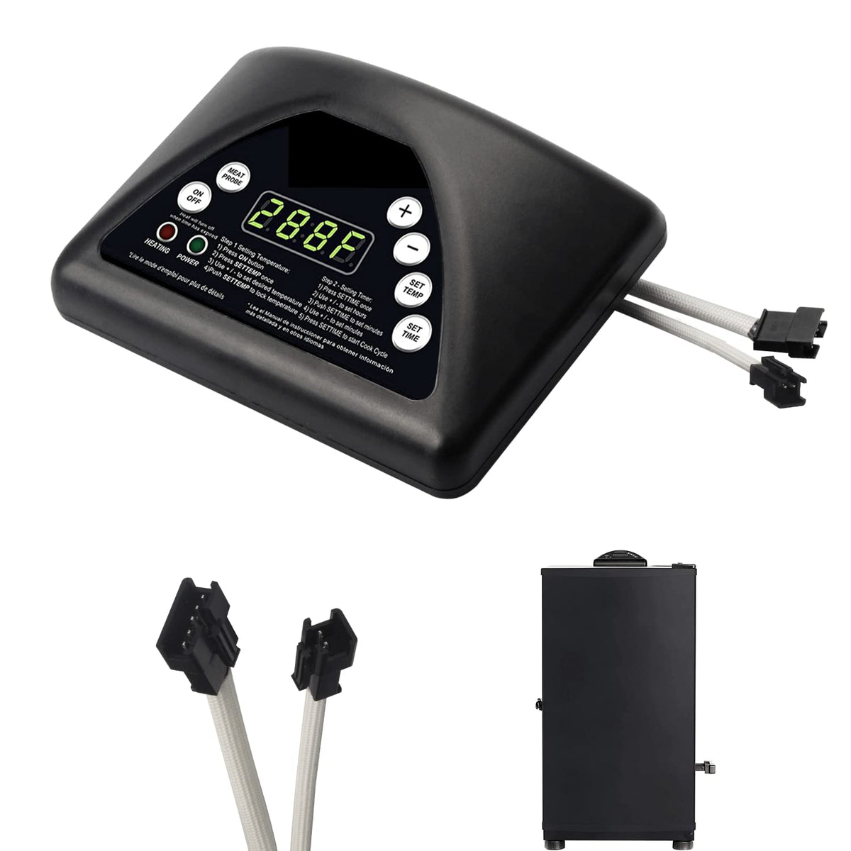 Pannello Di Controllo Digitale COMVIEE Compatibile Con Affumicatore Elettrico Masterbuilt 9907180015 - Foto 3