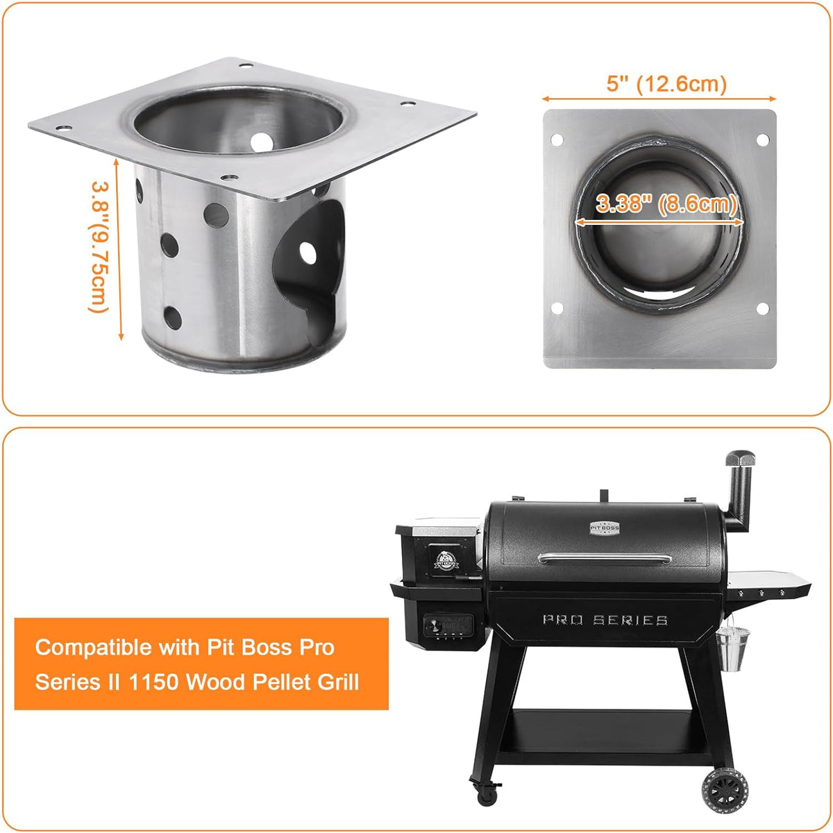 Fire Burn Pot for Pit Boss Pro Series II 1150 PB1150PS2 Pellet Grill, –  GrillPartsReplacement - Online BBQ Parts Retailer
