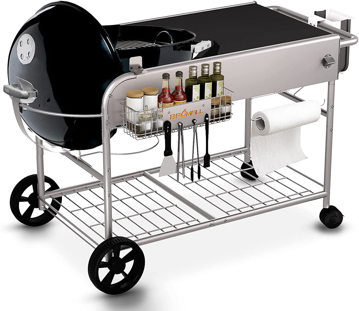 Weber Roestvrijstalen opklapbare werktafel - SmokeFire EX4 Roestvrij staal Weber Roestvrijstalen opklapbare werktafel - SmokeFire EX4 Roestvrij staal
