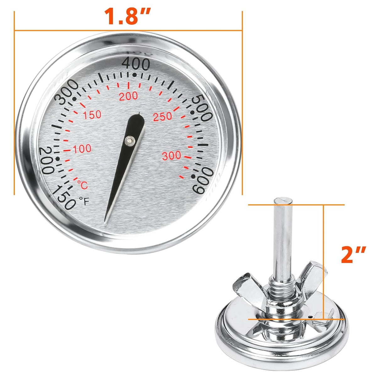 7581 Thermometer 60540 fits all Weber Spirit I II 200 300