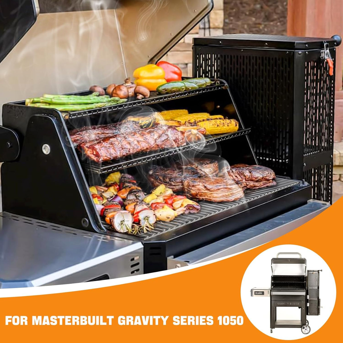 Grill Grates Masterbuilt 1050 Accessories By Size Gravity Series