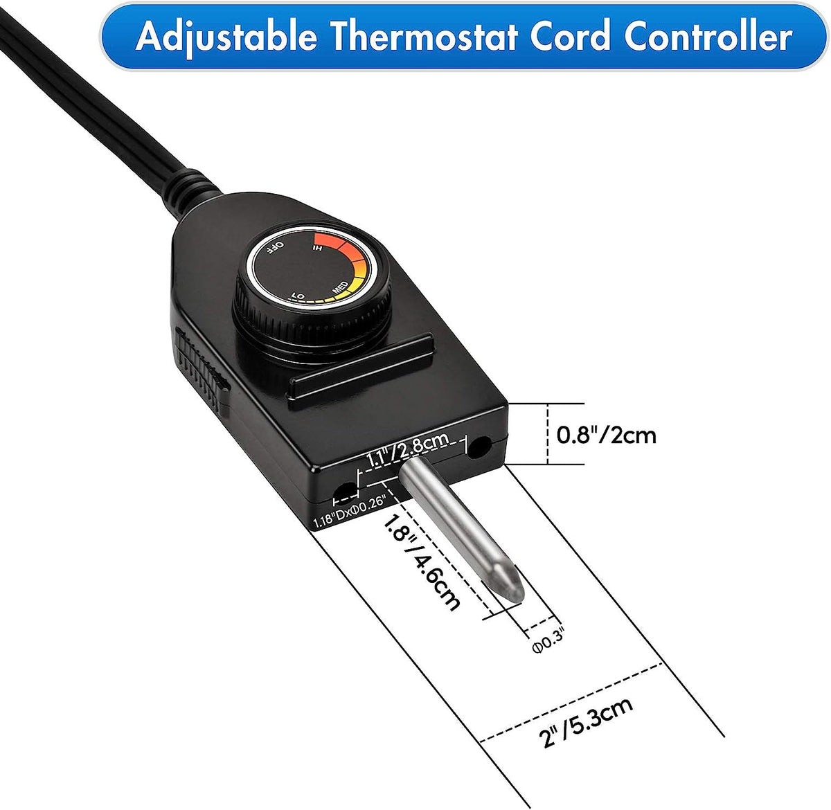 Electric Smoker Heating Element Accessories with Adjustable Thermostat Cord  Controller - Barbecues, Grills & Smokers, Facebook Marketplace