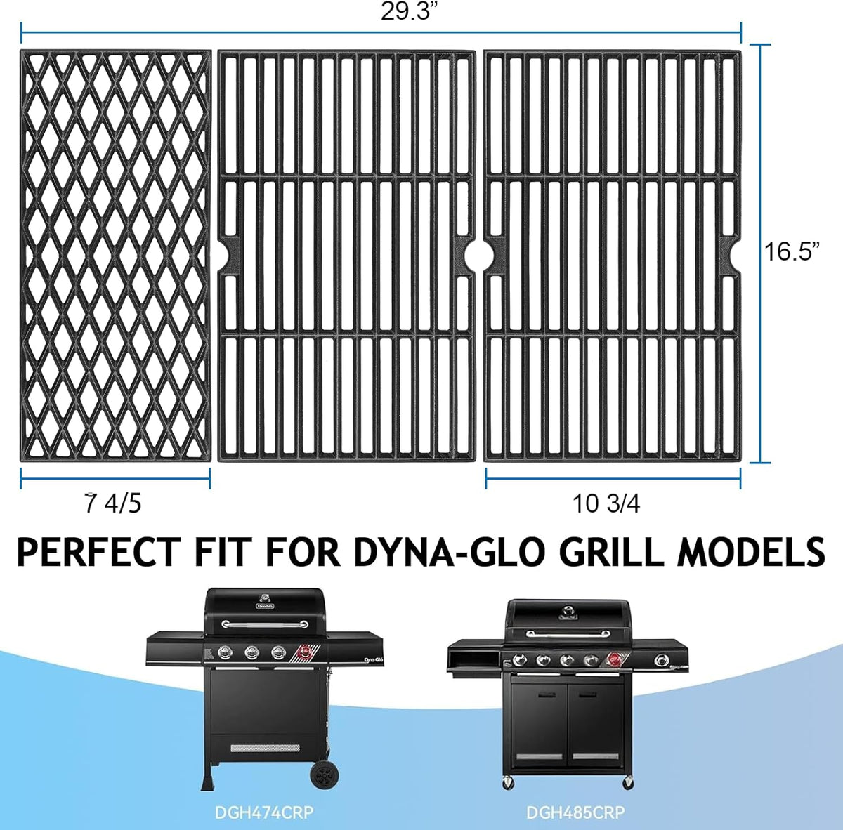 Adviace Grill Replacement Parts For Dyna Glo DGH474CRP, DGH483CRP