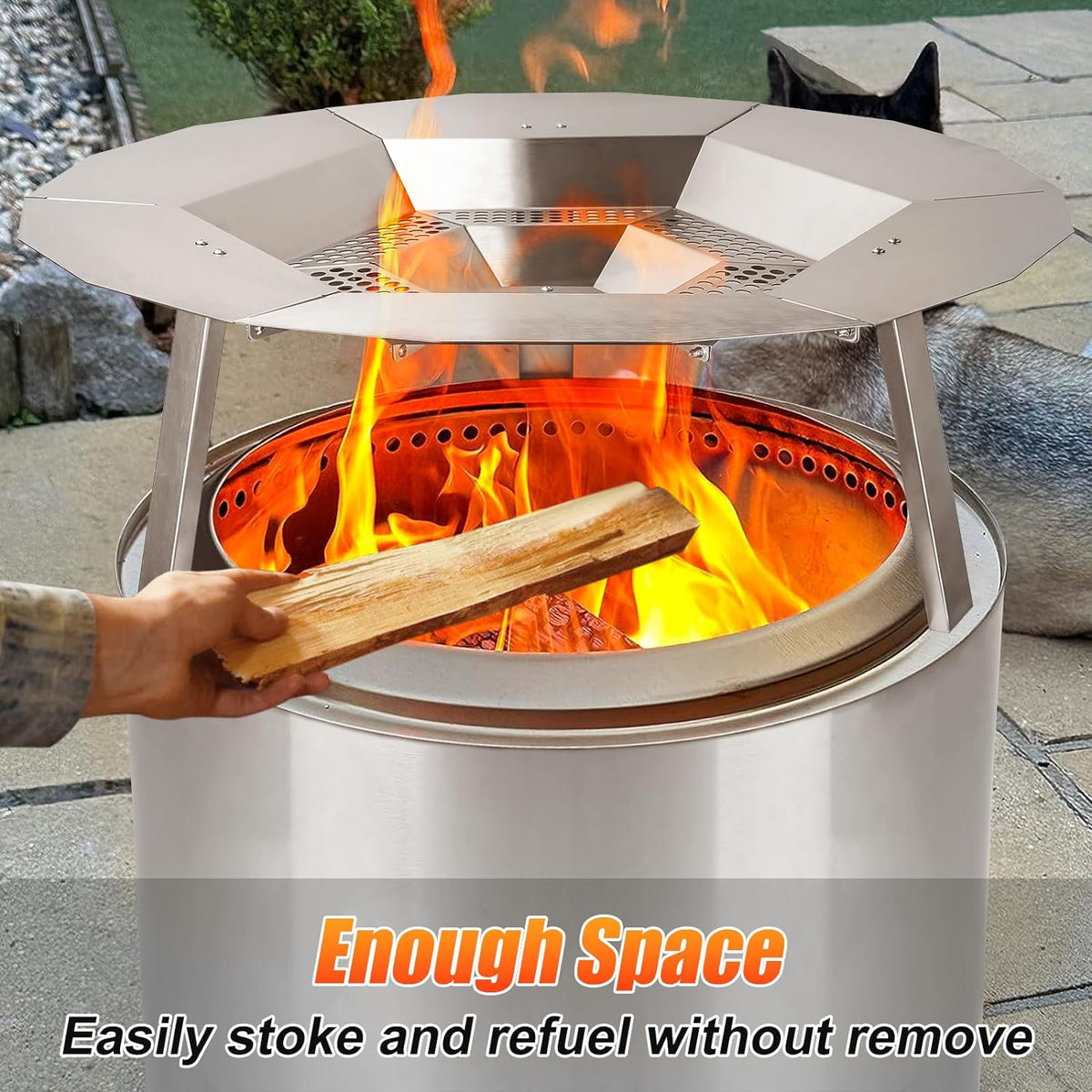 未使用　SOLO STOVE FIRE PITS HEAT DEFLECTOR Amazon.com : Heat Deflector for Solo Stove Bonfire, 19.5