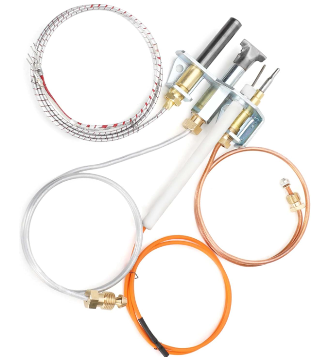 Heatilator Stove & Fireplace Natural Gas Pilot Assembly, 25660 | 4021-732 - Fireplace Fans Heatilator Stove & Fireplace Natural Gas Pilot Assembly, 25660 | 4021-732 - Fireplace Fans