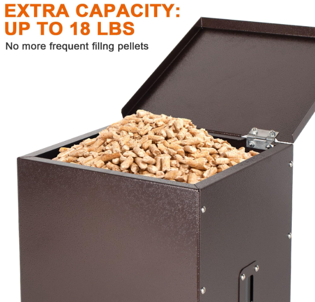 Pellet Grill Hopper Extension for Traeger Pro Series 22, 34, 575, 780