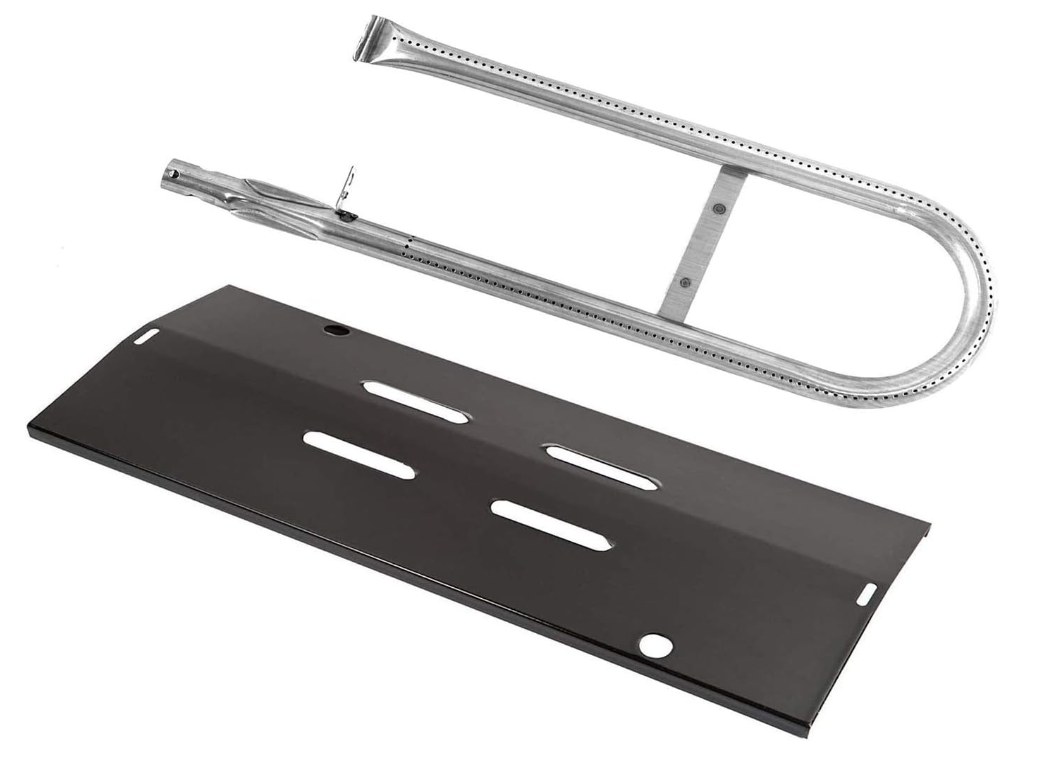 Porcelain Steel Heat Plate and Burner for Cuisinart CGG200, CGG220 a