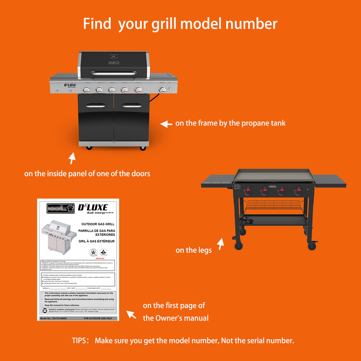 2'' Grill Thermometer Smoke Temp Gauge for Jenn-Air GAS Grills