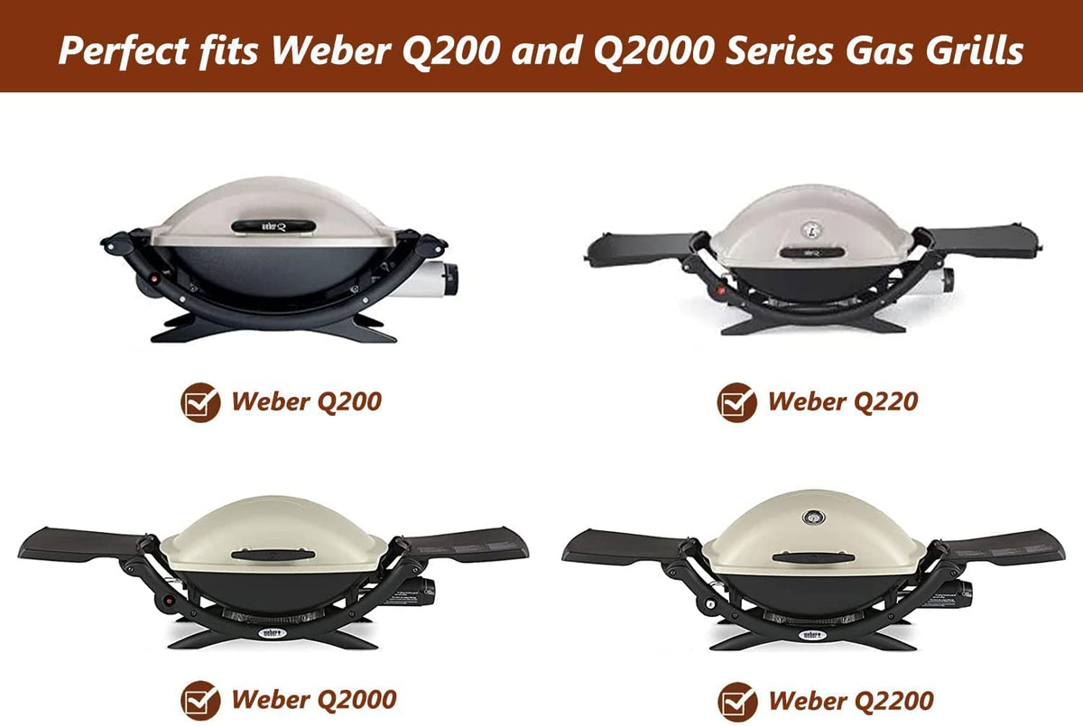 Grill Rotating Skewer Rotisserie Kit for Weber 22 Inch Kettle