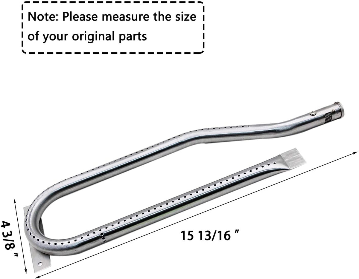 Grill Parts Replacement Kit For Jenn-Air 720-0337 – Includes 4 Burners, Heat Shields & Igniters, Fits Multiple Models