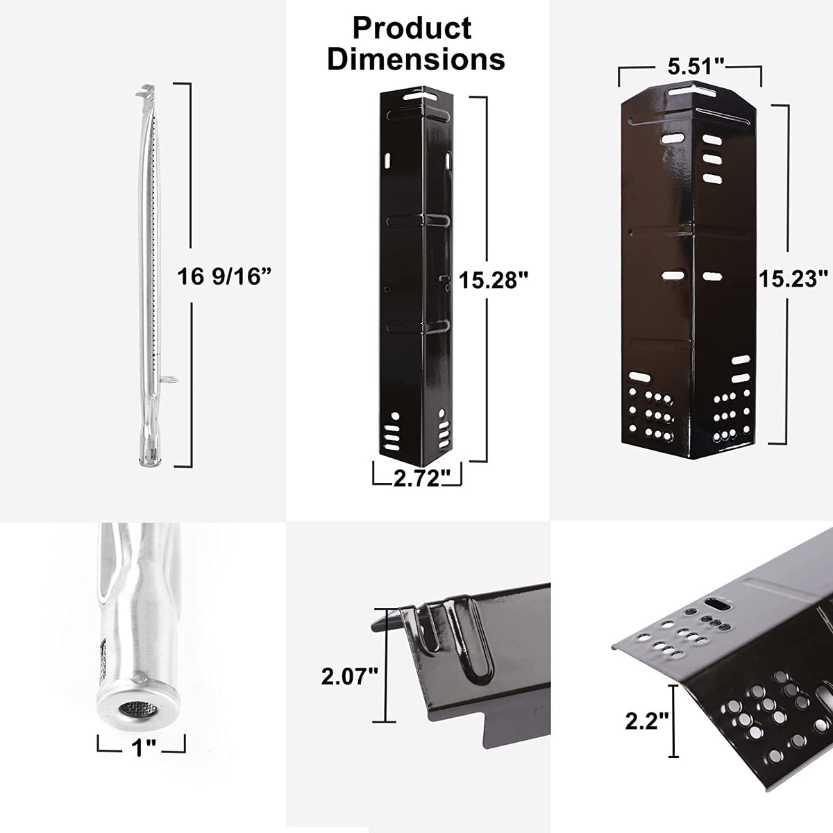 Grill Parts Kit for Dyna Glo DGH474CRP, DGH474CRP-D, DGH485CRP, DGH450 –  GrillPartsReplacement - Online BBQ Parts Retailer