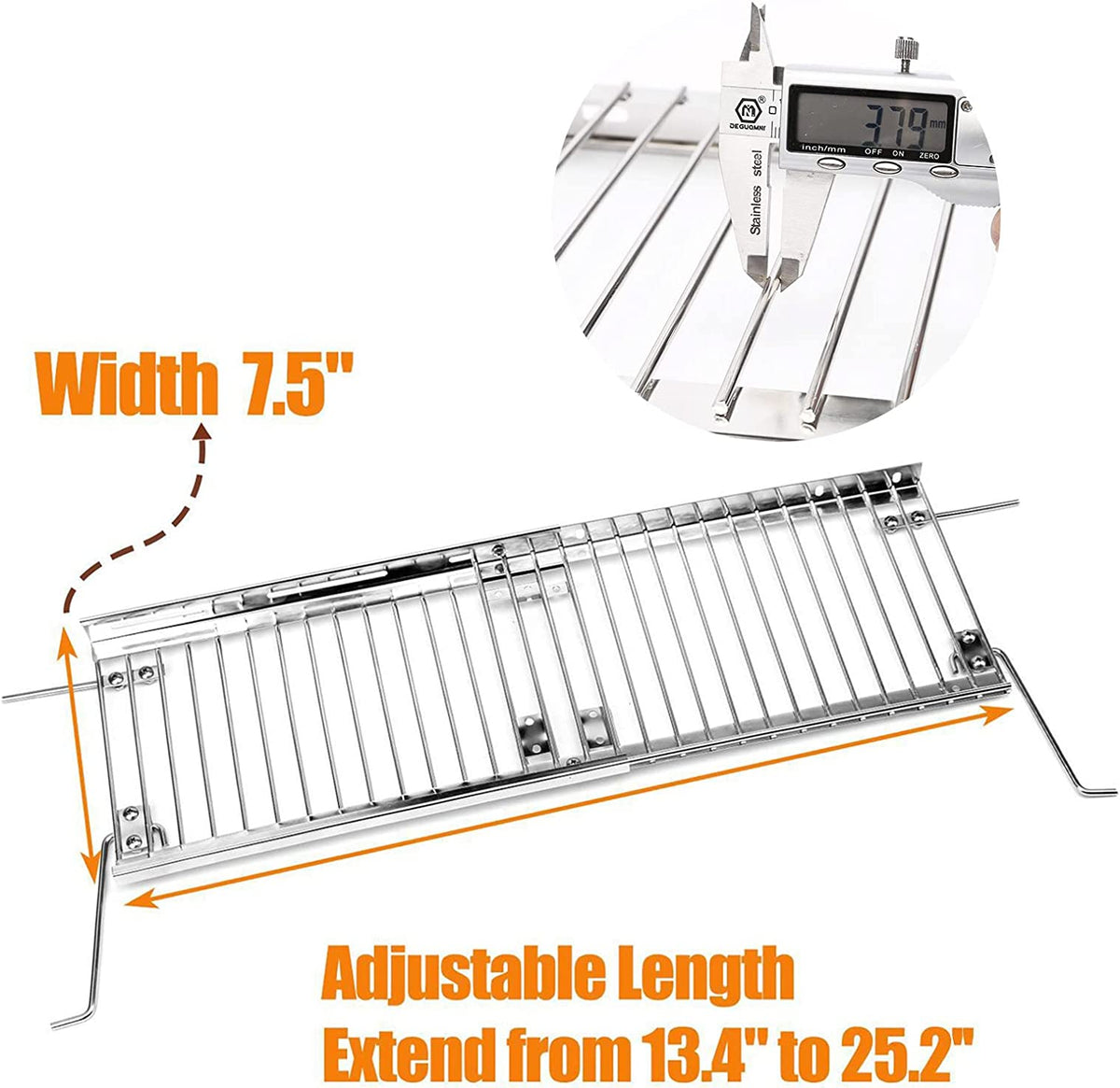 Warming Rack for Uniflame 2-4 Burner Grills