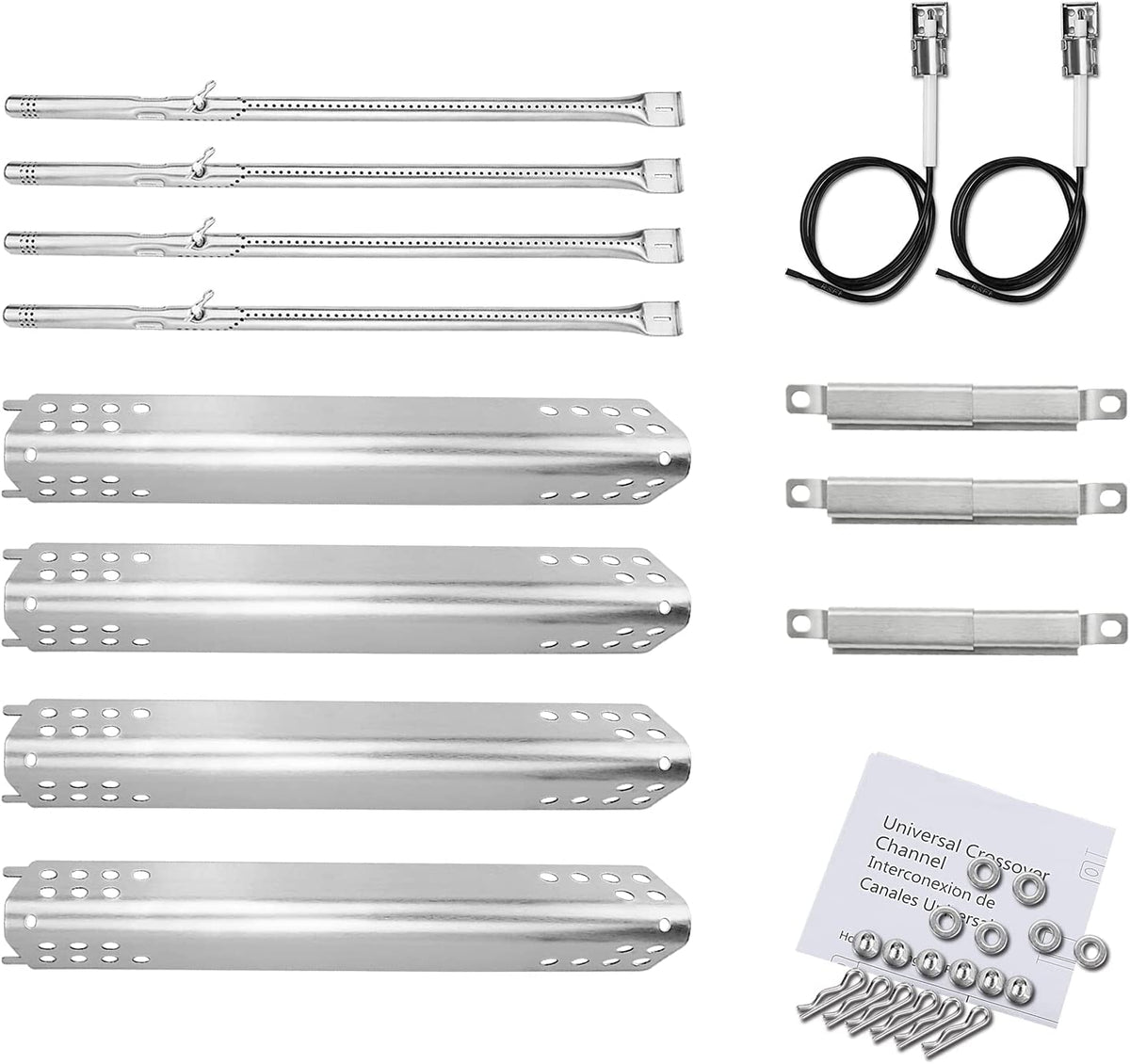 Grill Parts Kit for Char-Broil 4 Burner 463433016, 466433016