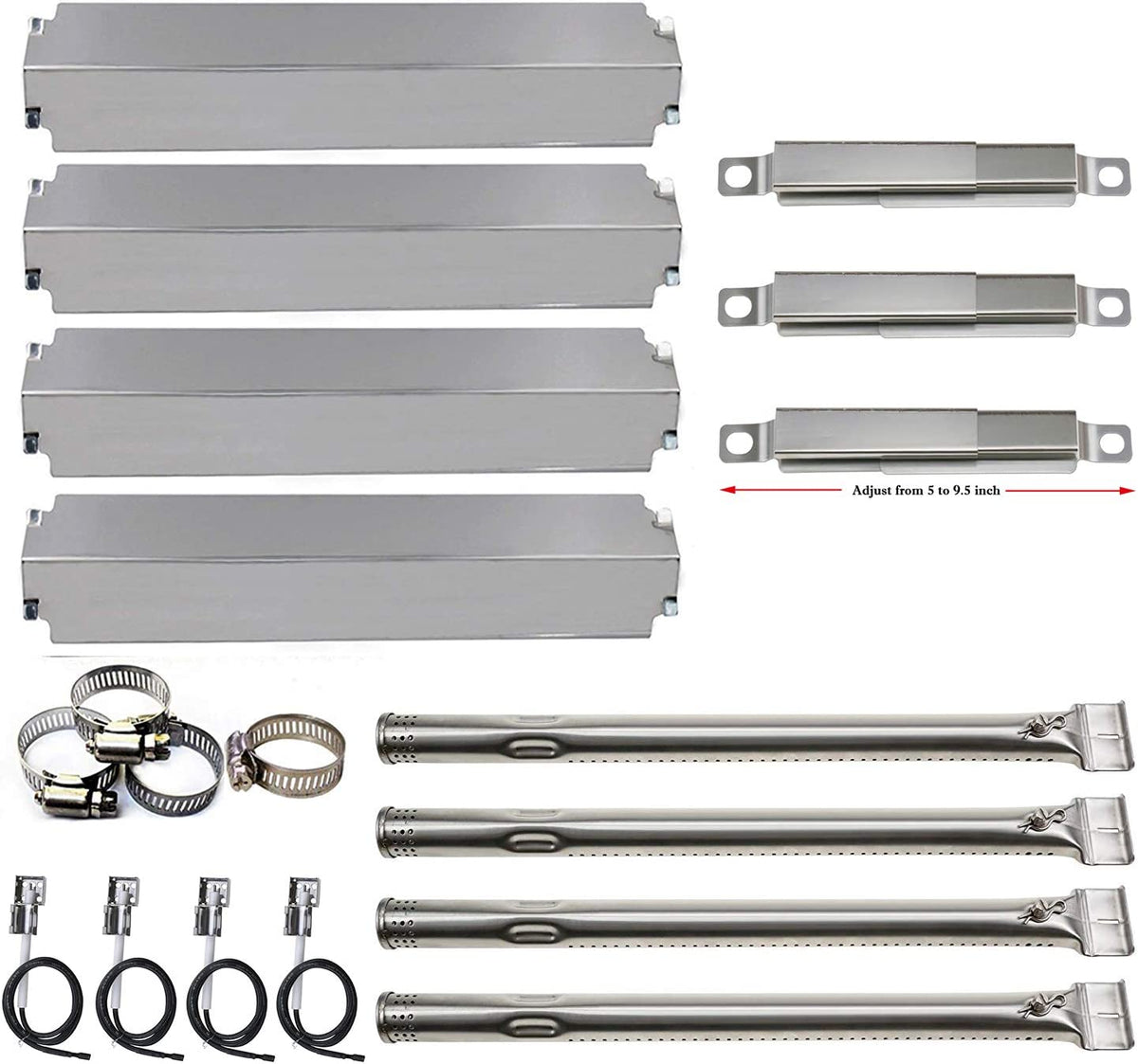 Repair Parts Kit for Char broil 4 Burner Gas Grills G515 2200 W1