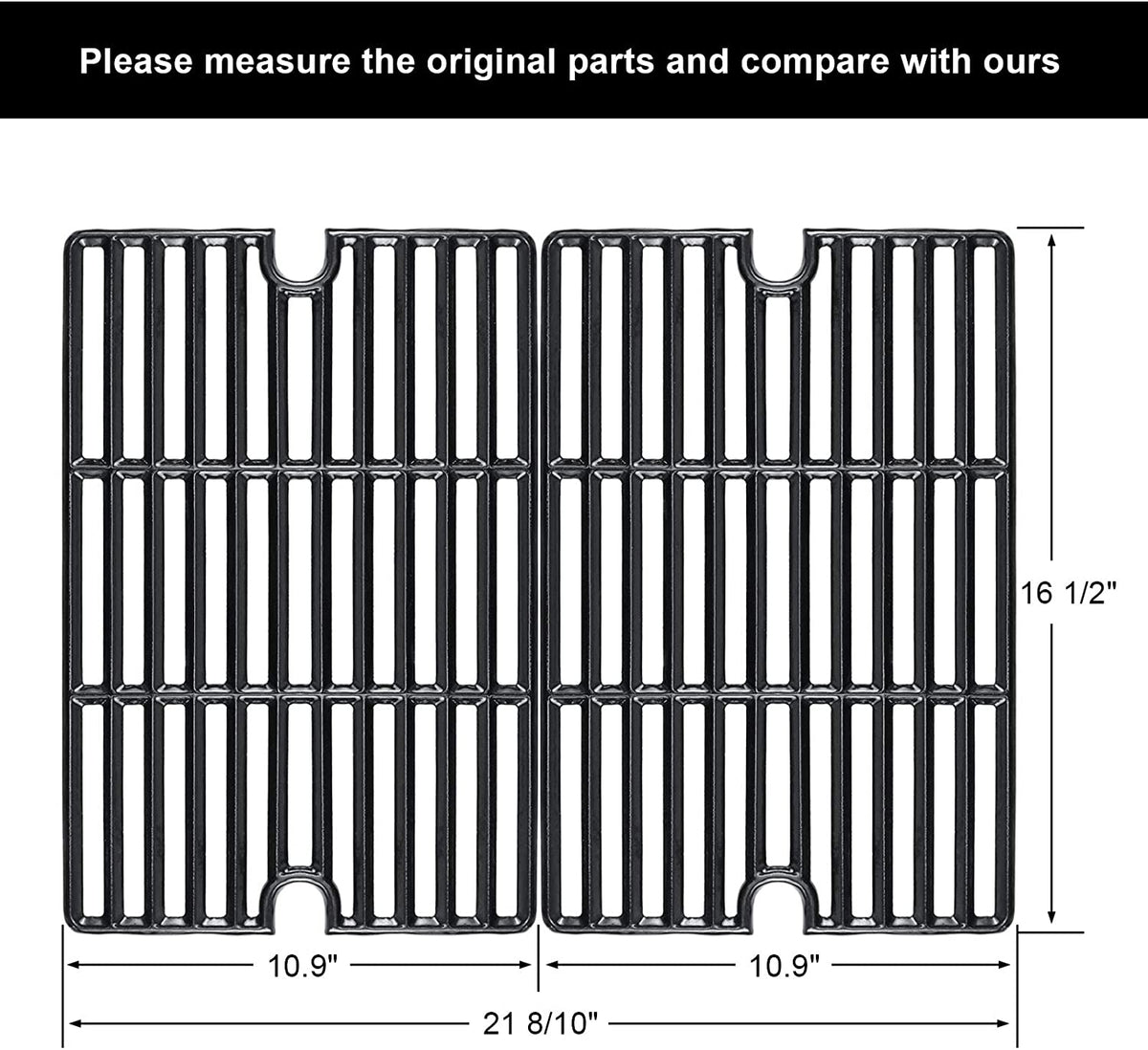 Cooking Grid Grates Kit for Char Broil Quickset 3 Burner 463722314