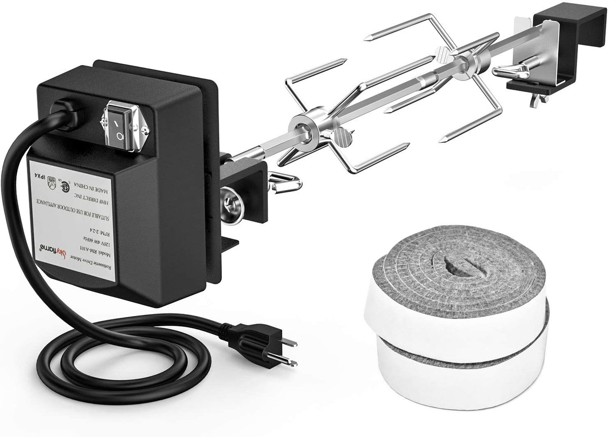 Joetisserie Kamado Joe Skyflame Rotisserie Kit For Big Green Egg