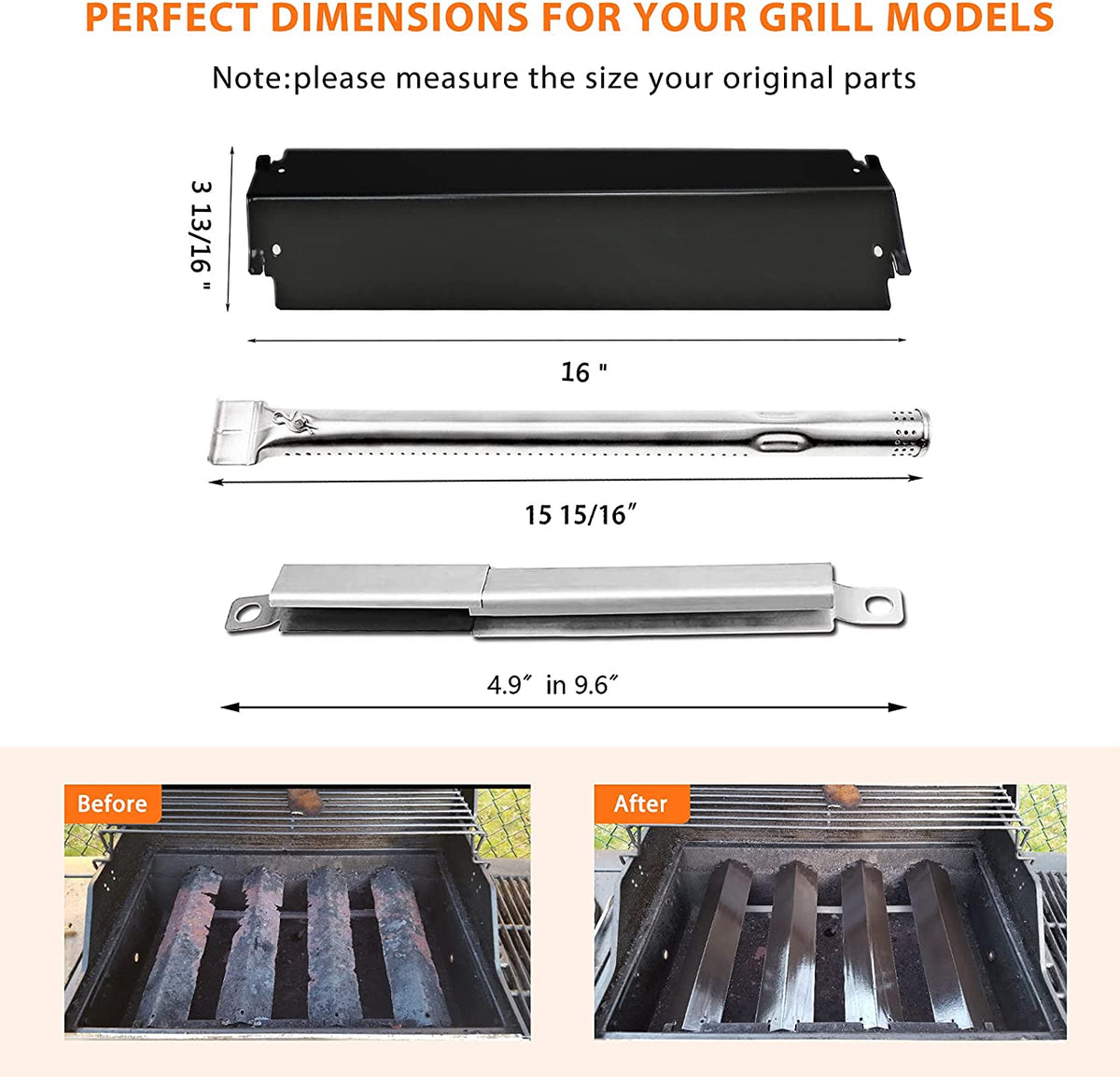 Repair Parts Kit for Char broil Precision Flame Infrared Series 4