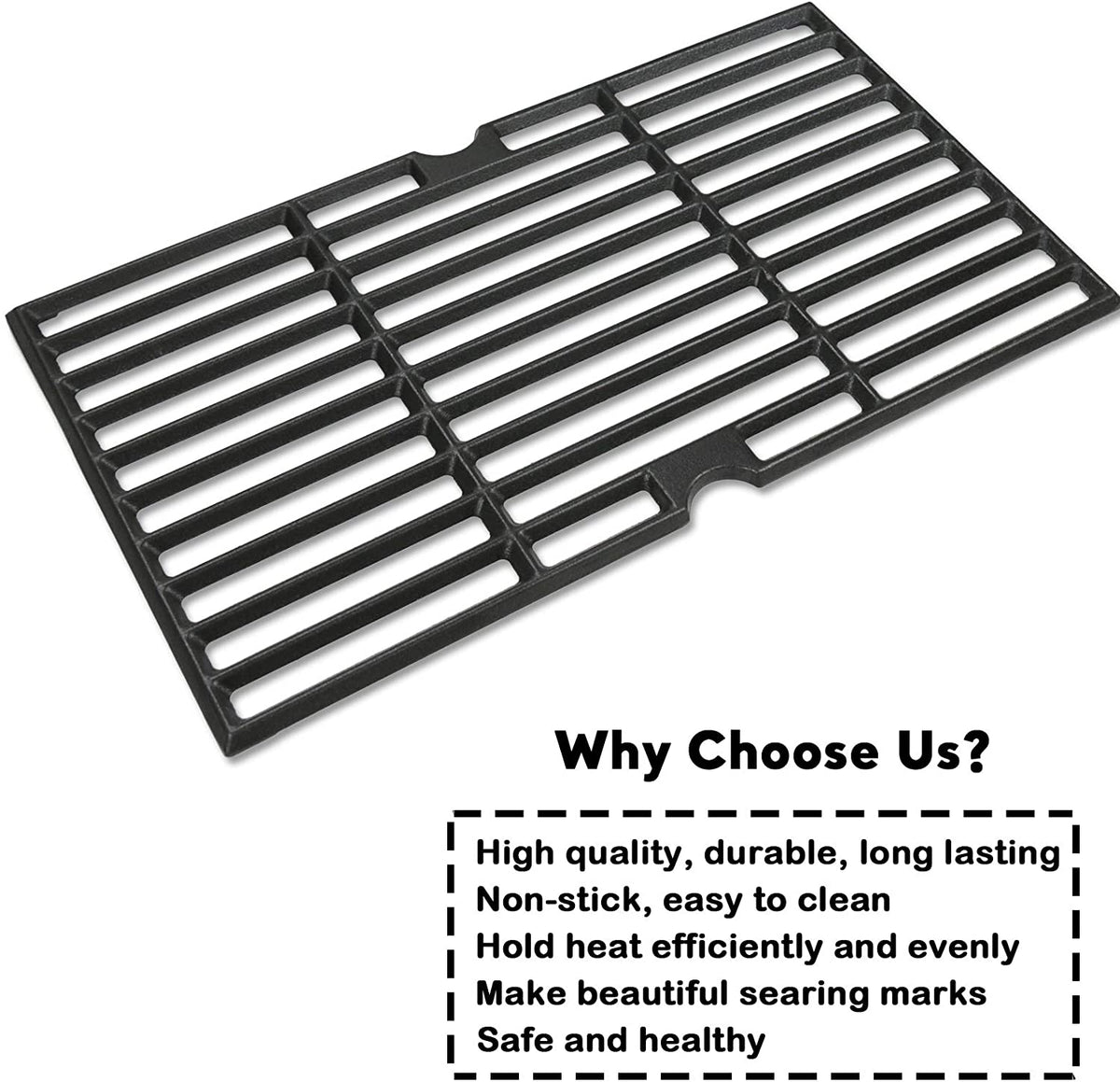 Aazon.co : SafBbcue DGB610SSP Grill Grates Replaceent for Dyna Glo 6 Burner Grill Parts Dyna