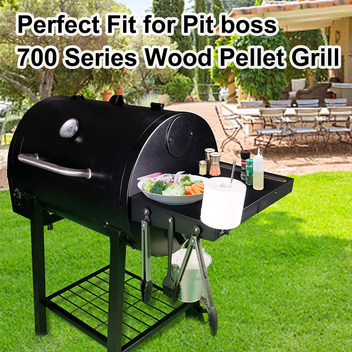 Pitboss Grill Cover Stanbroil Folding Shelf For Pit Boss 700FB
