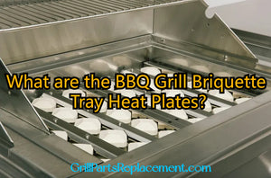 What are the BBQ Grill Briquette Tray Heat Plates?