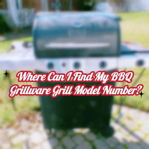 Where Can I Find My BBQ Grillware Grill Model Number?