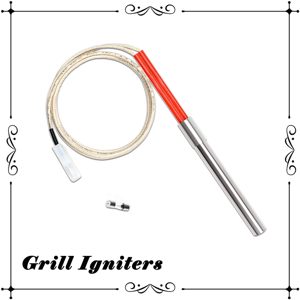 Igniter Kit for Pit Boss Memphis Ultimate 4-in-1 Grill, with 3 Pcs Electrodes Ignitor and 3 Pcs Mounted Electrode Wires