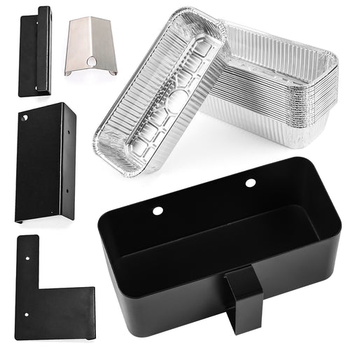 Foil Drip Pan Liners Grease Drip Pan Trays Kit for Blackstone 28 & 36 Inch BBQ Griddles