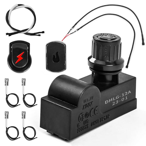 2 Outlet Ignition Kit for Broil-Mate, Switch Spark Generator Push Button Kit, Gas Grill Parts