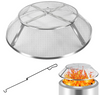 Fire Pit Spark Screen for Solo Stove Ranger Accessories, 15 Inch Range Shield 304 Stainless Steel Detachable Mesh Protector with Removal Tools