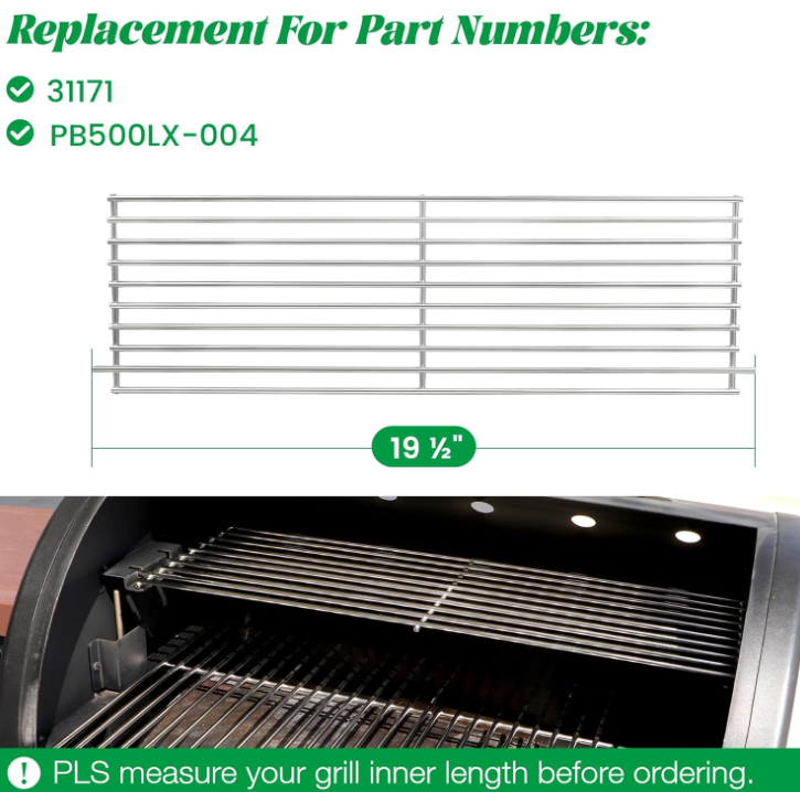 Warming Rack for Pit Boss Lexington Upper Grid Cooking Grate for Pitbo ...