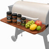 Foldable Front Shelf for Traeger Pro 34 Series, Texas Elite 34 and Century 885 Pellet Smoker, 36.61" Grill Front Table BBQ Prep Shelf Accessory