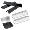 Repair Kit for Weber Genesis II E-210, Genesis II LX E-240, S-240 2 Burner Gas Grills, 66032 Flavor Bars+66040 Heat Deflectors+67047 Catch Pan