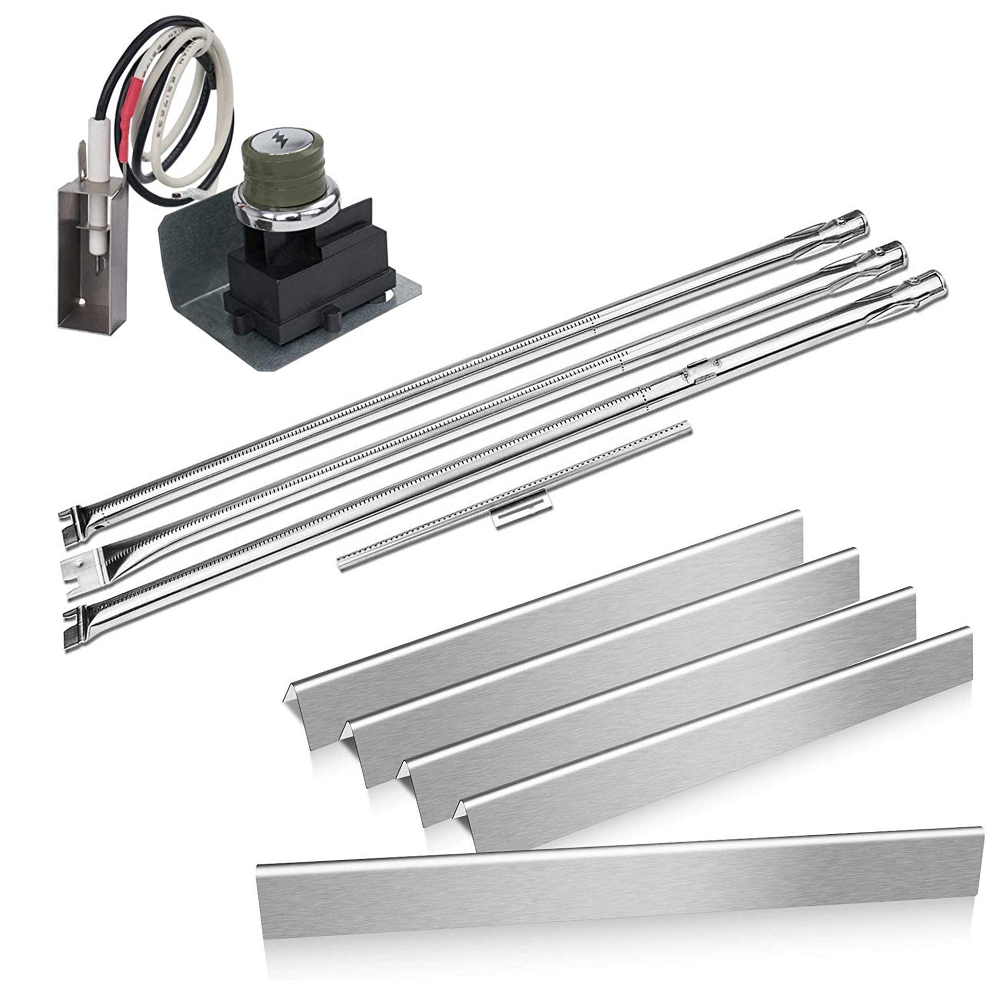 thumbnail interactive-video image 1 of GASPRO 67847 Exact Ignitor Replacement For Weber Genesis 300 Series Gr With Side Control Durable Igniter Kit With Ceramic Spark Box For Weber 67847 Install Easily 1 of 11