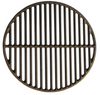 15.5" Cast Iron Cooking Grate Grids for Medium Big Green Egg, Char-Griller or Same Size Charcoal Grill, Fire Pit Round Sear Grates