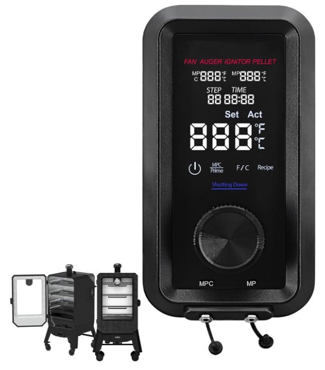 Pit Control Digital PID Vertical Control Board for Pit Boss Pro Series II 4-Series ...