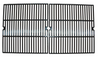 2pc Gloss Cast Iron Cooking Grid for Kenmore and XPS Gas Grills Grates 17 X 31.5 Inches