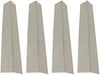 4Pcs Heat Plates for Outdoor Gourmet SRGG51112, SRGG51112A, SRGG51204A Gas Grills