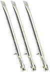 3 Pack Stainless Steel Burner for IGS IGS-2504 Gas Grill, BBQ Replacement Parts