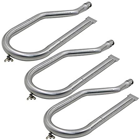 3Pcs U Shape Burner Pipe Tubes Kit for Napoleon CSS610RB, CSS610RSB Gas Grills