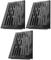 Heat Plates 3Pcs Kit for Sams Members Mark 608SB, Y005XC, Y0101XC, Y0202XC, Y0660, Y0669, MONARCH 04, REGAL 04 Grills